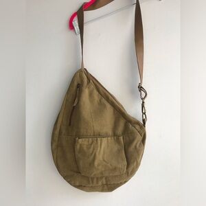 Free People Brown Crossbody Bag